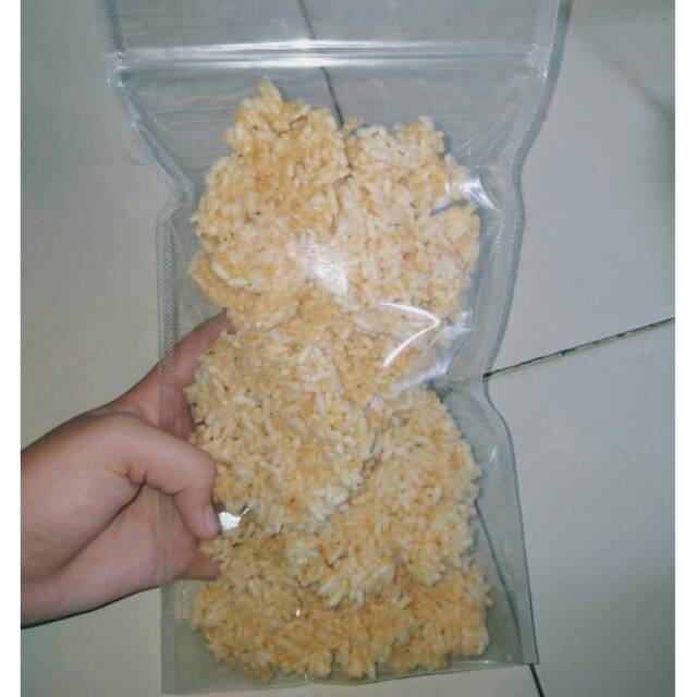 

Cemilan Rengginang, akar kelapa