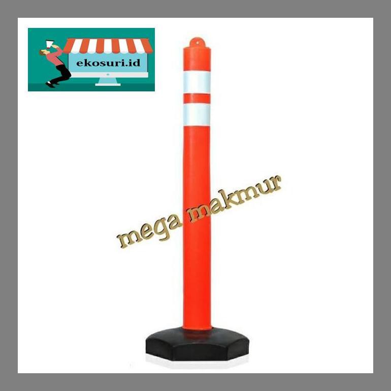 

Ek0Rs02N Stick Cone 110 Base Hitam Pembatas Jalan Utr1`R4U