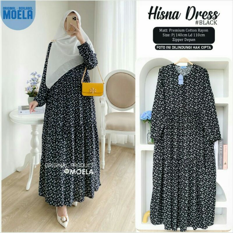 HISNA Maxi Dress Ori by Moela