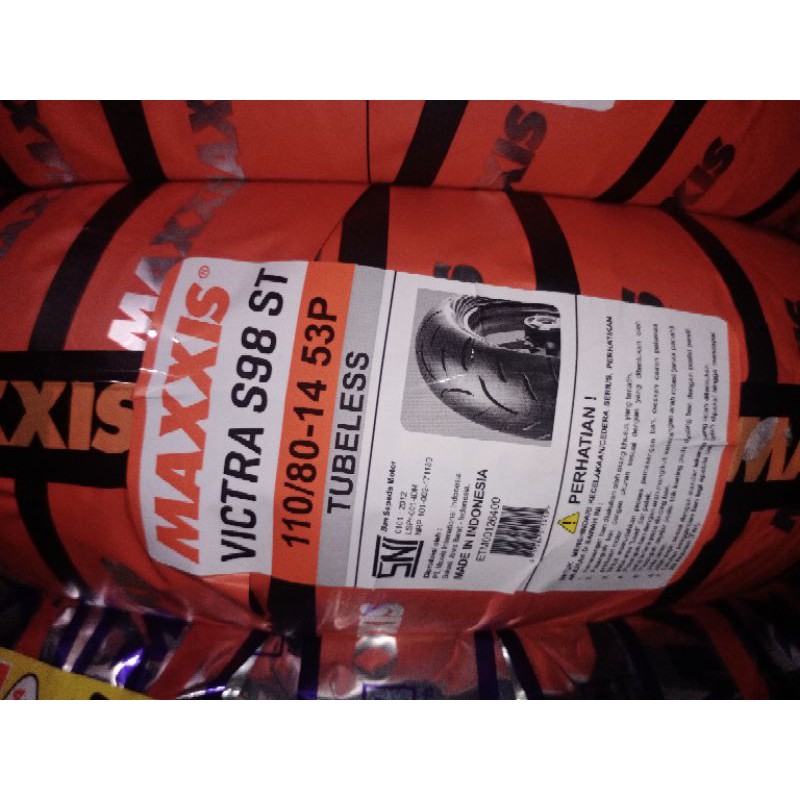 Ban tubeless Maxxis Victra 110/80-14 for Vario 125/150/Lexi/Aerox/PCX/ADV/beat series/X-ride/Vario 160/Dll