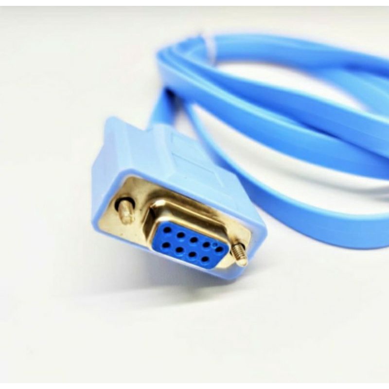 KABEL CONSOLE CISCO RJ45 TO SERIAL FEMALE / RJ 45 TO DB9 FEMALE