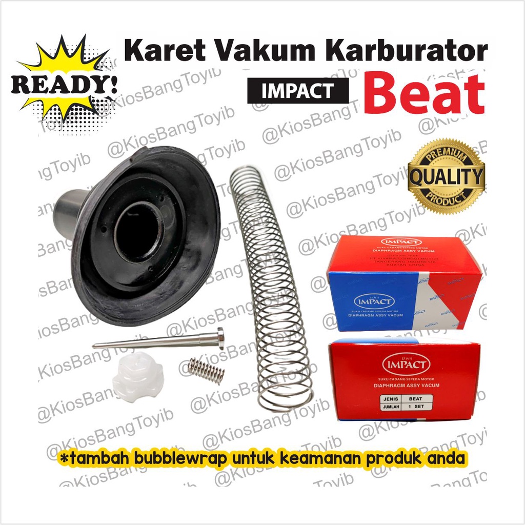 Diaphragm Assy Vacum (Karet Vakum Karburator) Honda Beat -IMPACT-