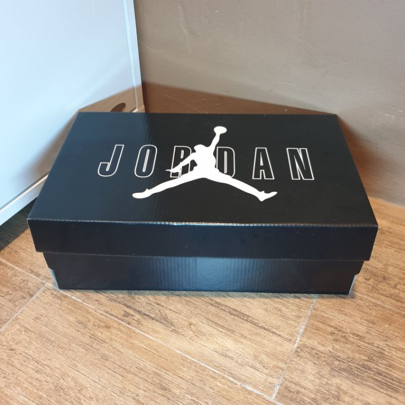 Dus / Kardus / Box / Inner Box / Tempat Sepatu JORDAN JUMPMAN BLACK  DUPLEX GLOSSY