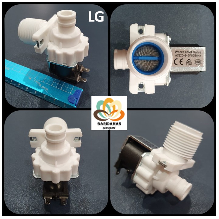 water inlet valve selenoid mesin cuci LG MODEL TS WF TL