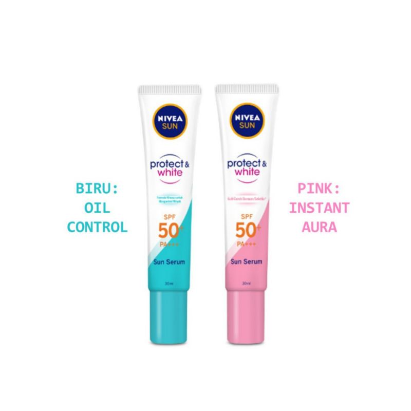 NIVEA Sun Protect &amp; White SPF 50+ PA+++ 30ml