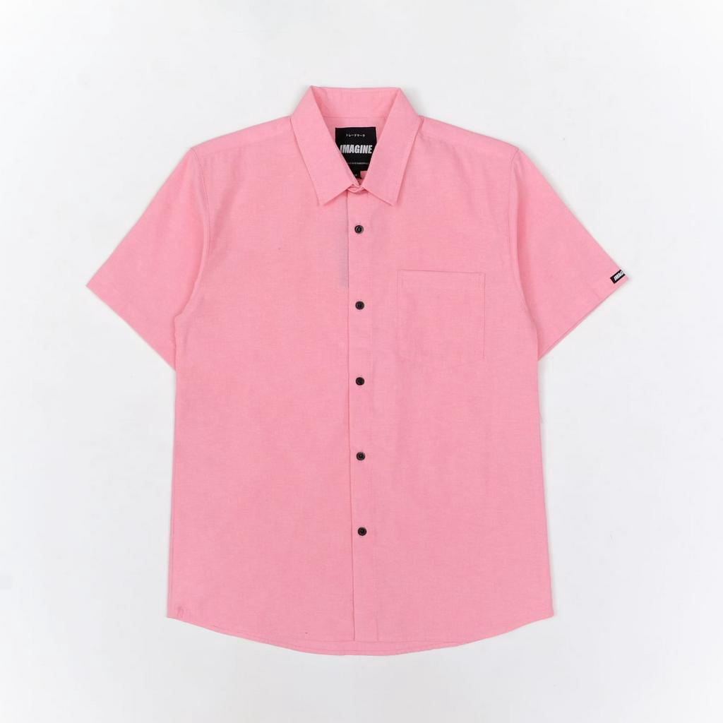 imagine.co - Kemeja kerah lengan pendek - code "Basic" - 100% Original
