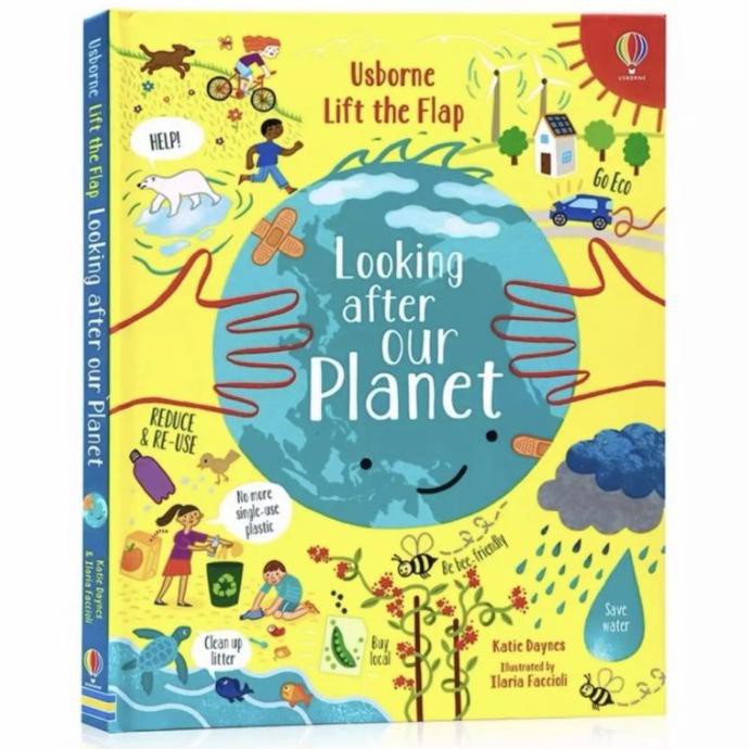 Original Usborne Lift The Flap - Looking After Our Planet
