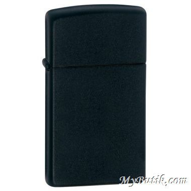Zippo 1618 Black Matte Slim