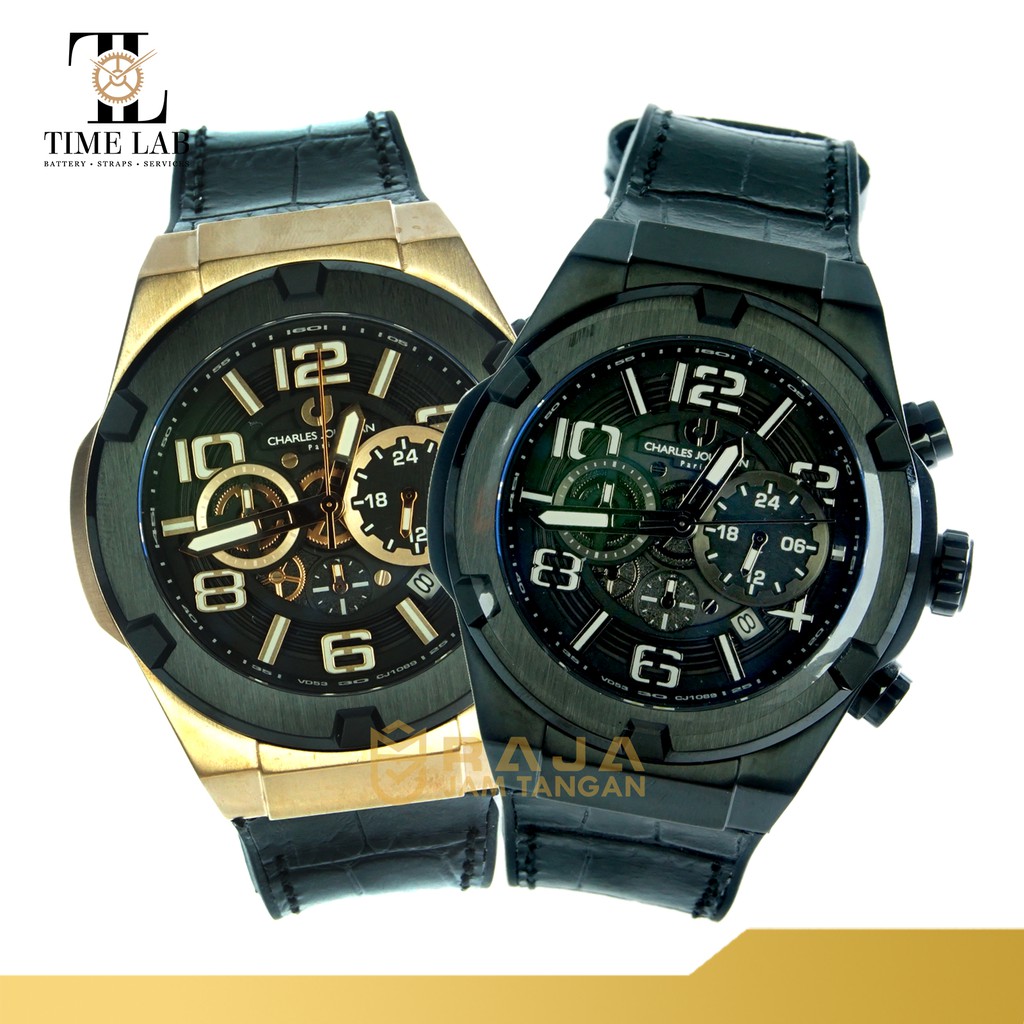 JAM TANGAN CHARLES JOURDAN CJ1089  ORIGINAL