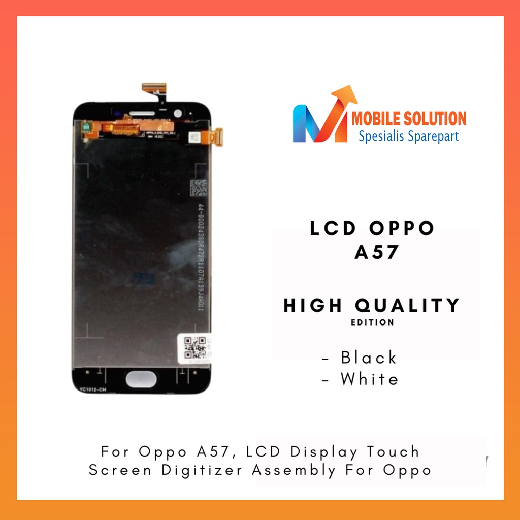 Grosir LCD Oppo A57 ORIGINAL 100% Fullset Touchscreen - Parts Kompatibel Dengan Produk Oppo Garansi 1 Bulan + Packing / Bubbel