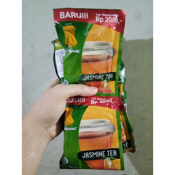 

teh dandang celup jasmine tea 1 renceng isi 10 sachet