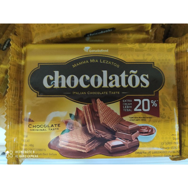 

Chocolatos Coklat Wafer 52 gram