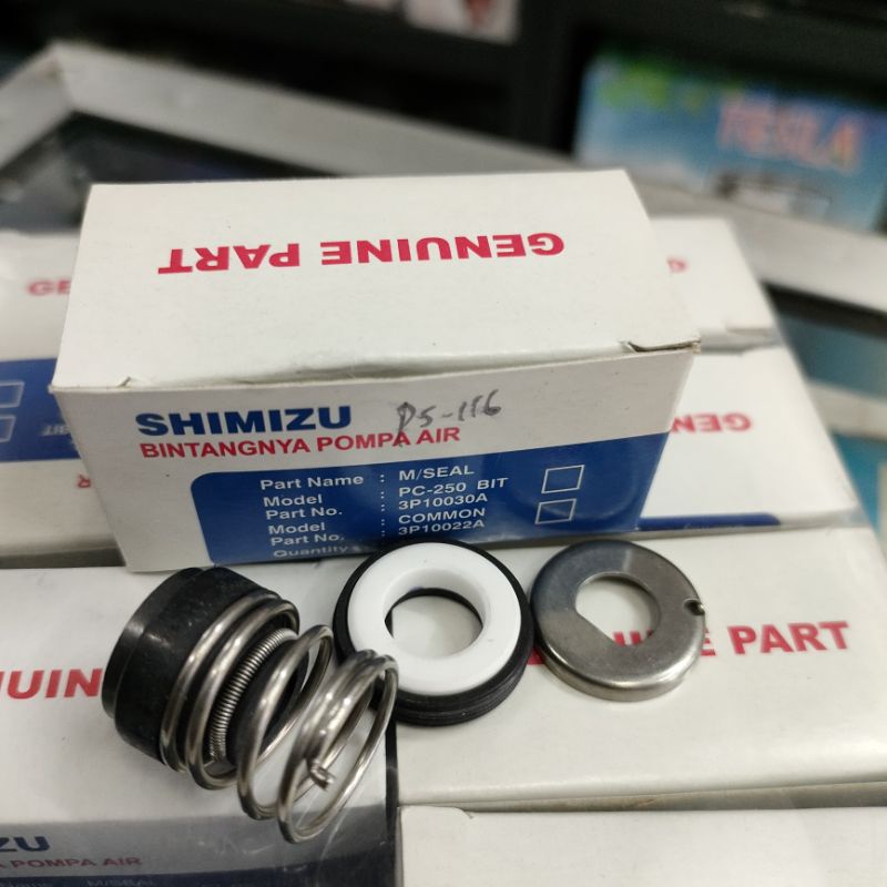 Mechanical seal pompa air SHIMIZU PS 116 Original Seal Sil Pompa Shimizu 116 bit