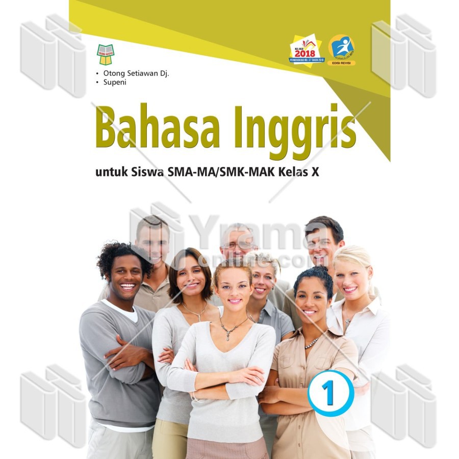 Jual BUKU BAHASA INGGRIS UNTUK SISWA SMA-MA/SMK-MAK KELAS X (KIKD 2018 ...