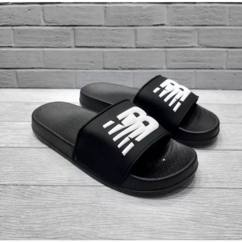 Sandal Slide Pria &amp; Wanita Sandal Karet NB Motif Baru