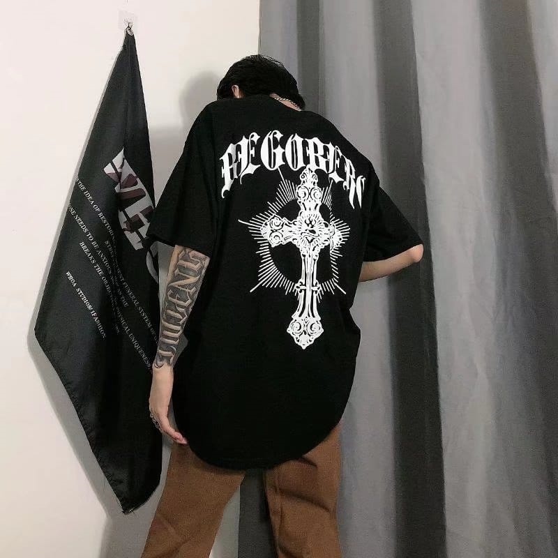 pakaian kaos t-shirt oversize regoberg