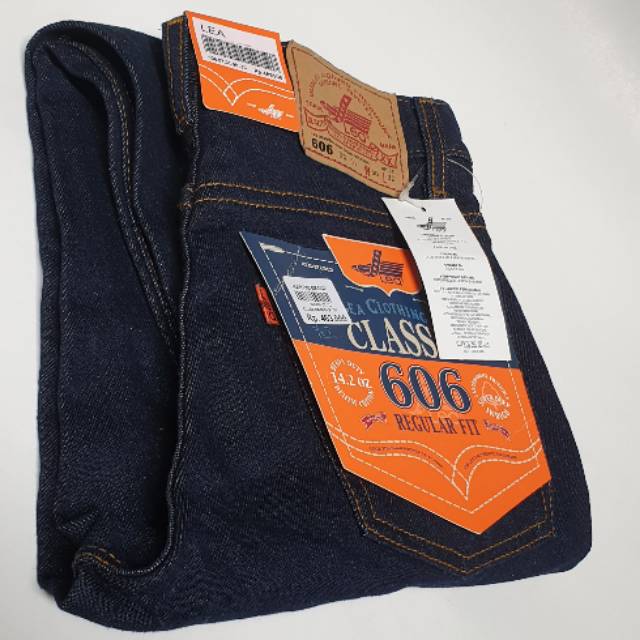 Celana Lea Jeans Classic 606.03.01.90 Blue Black