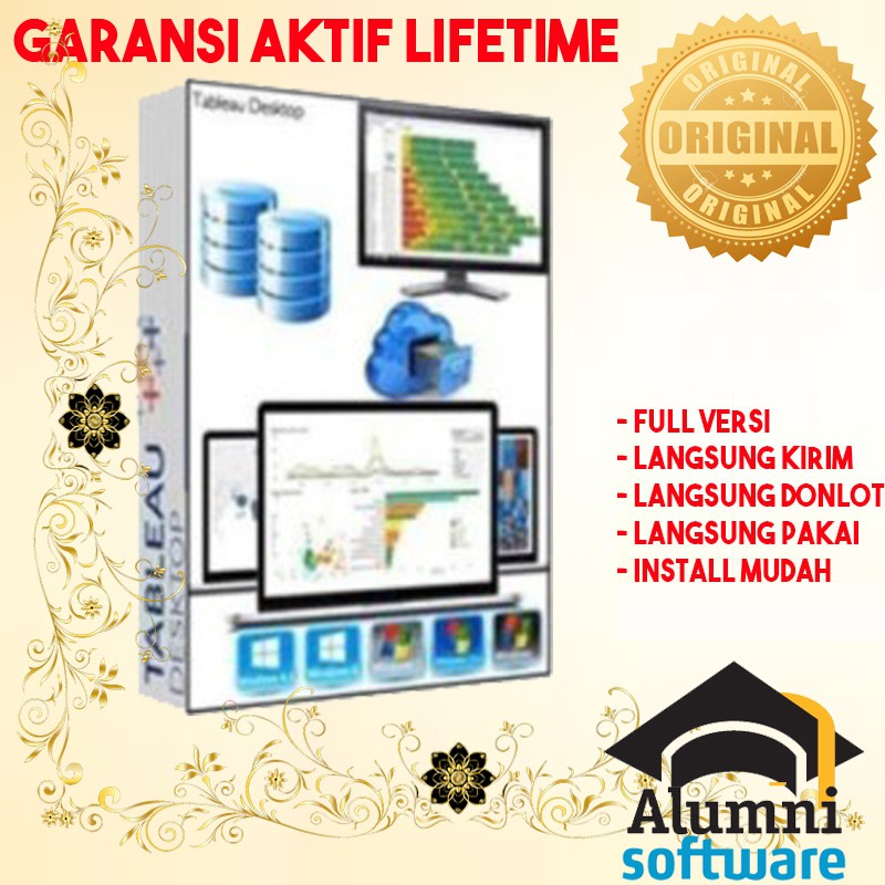 [FULL VERSION] Tableau Desktop Pro 2020 Software - GARANSI AKTIVASI
