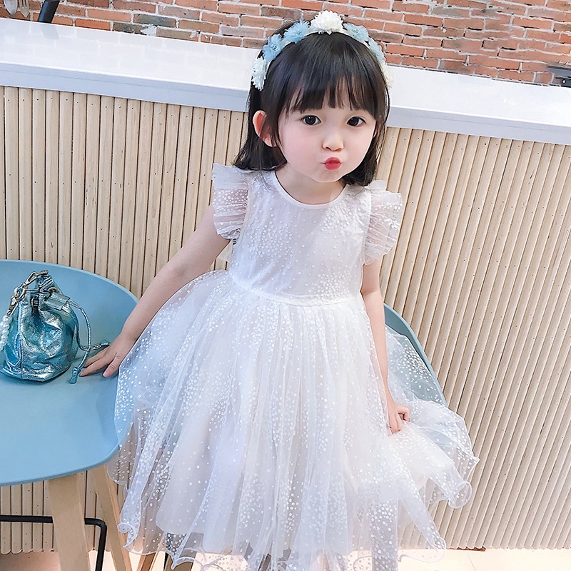 CHUBBI 72 Dress Pesta Princess Anak Perempuan Fashion Korea Fairy Wing