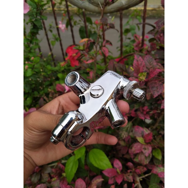 RUMAH DUDUKAN HANDEL KOPLING TIGER REVO / RUMAH DUDUKAN HANDEL KOPLING MEGAPRO ORIGINAL CHROME