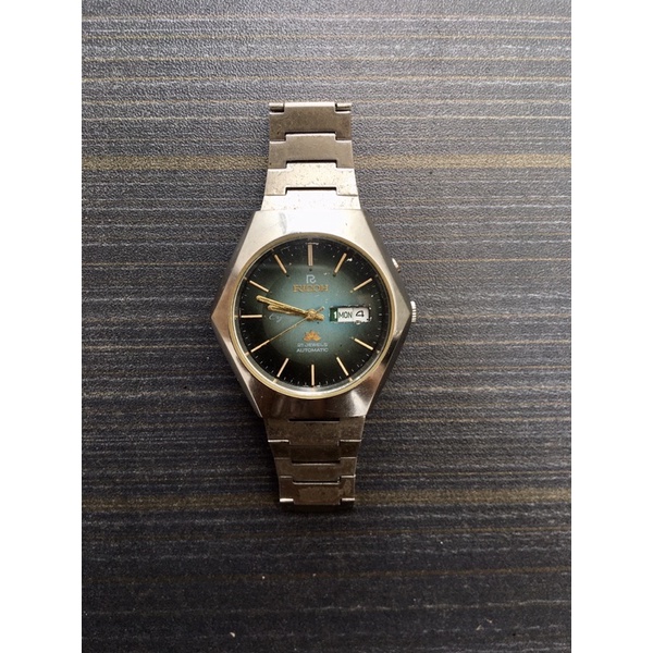 Bekas Second Preloved Jam Tangan Pria Analog Ricoh Klasik Vintage Otomatis ORIGINAL