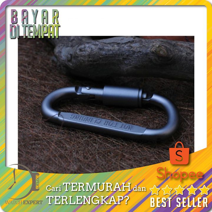 TERLARIS Quickdraw Carabiner Aluminium / Gantungan Tas - LIXADA AT7600