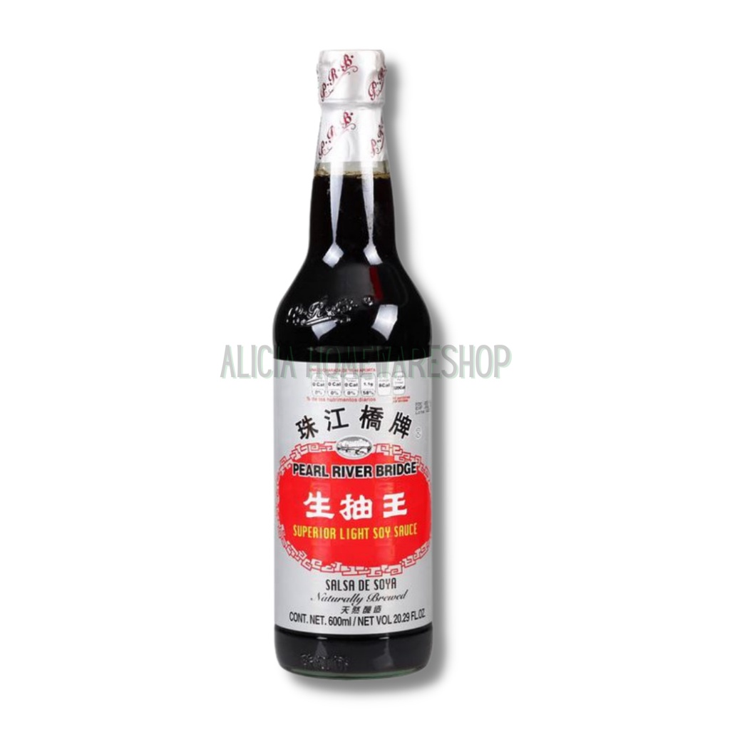 Kecap Asin / Soy Sauce Pearl River Bridge 600 ml