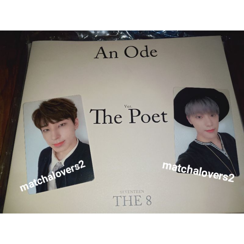 PC WONWOO/WONU, DINO Seventeen - An Ode The Poet ver