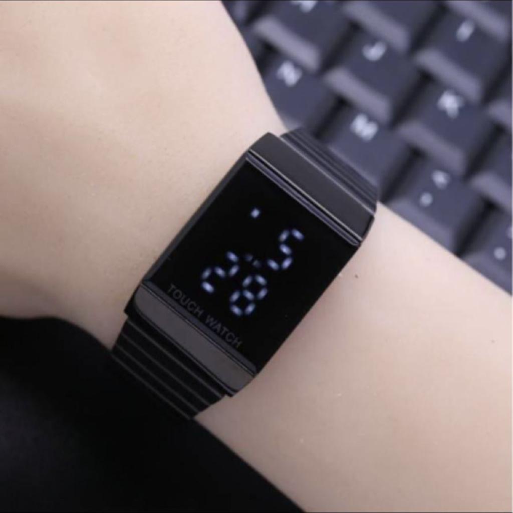 Cod Bayar ditempat Jam Tangan Pria/Wanita IpN-6624 Touch Watch New Strap Rantai