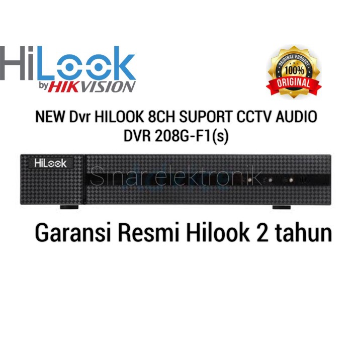 BISA COD DVR HILOOK 8CH OEM HIKVISION
