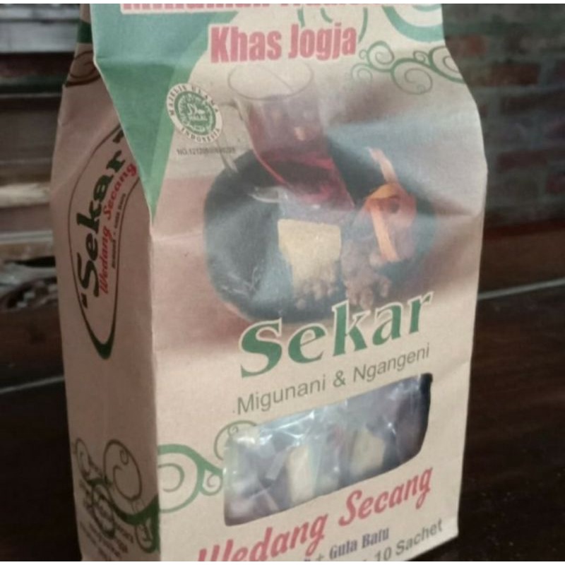 

Wedang Secang Sekar Komplit isi 10 Asli Imogiri