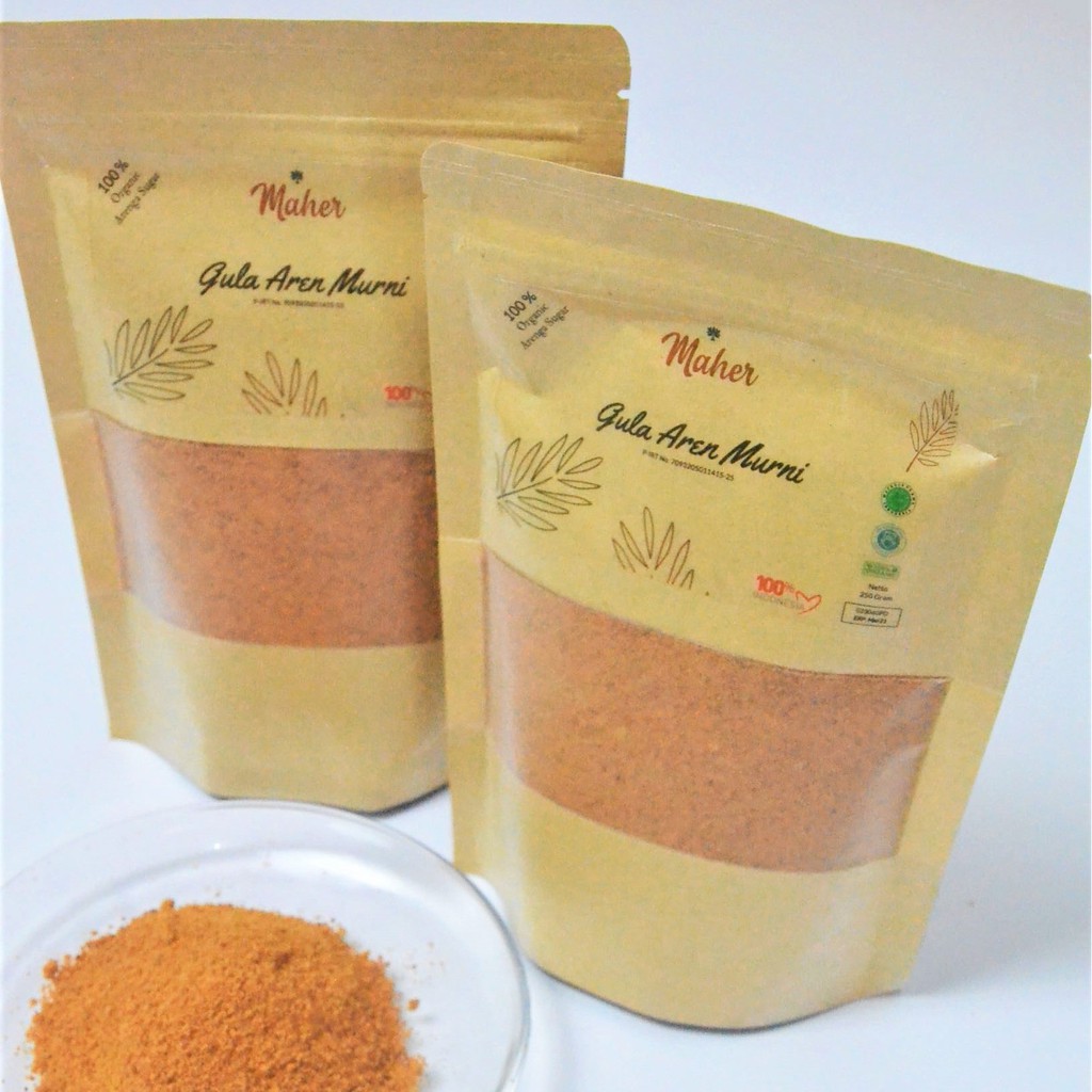 

Gula Aren Bubuk 250gr Maher Palm Sugar