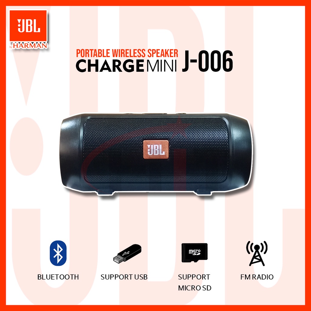 Speaker Portable Bluetooth Music Box JBL Wireless Charge Mini J006