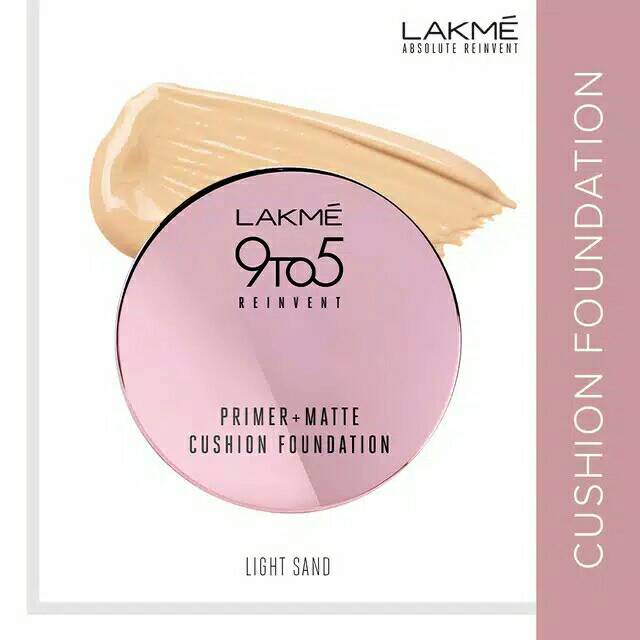 Lakme 9to5 Cushion Foundation - 02 Light Sand