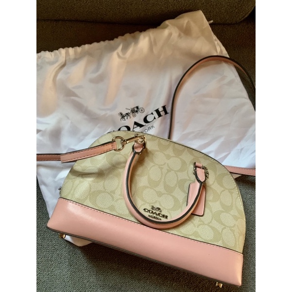 tas coach original sierra mini pink