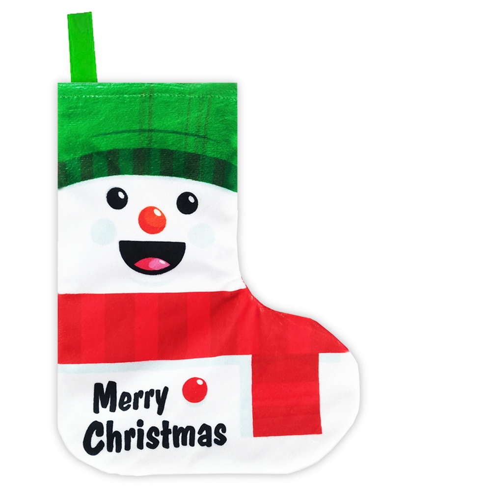 CUSTOM Kaos Kaki Natal Christmas Sock Socks Merry Christmas Souvenir Natal Sekolah Minggu Gereja