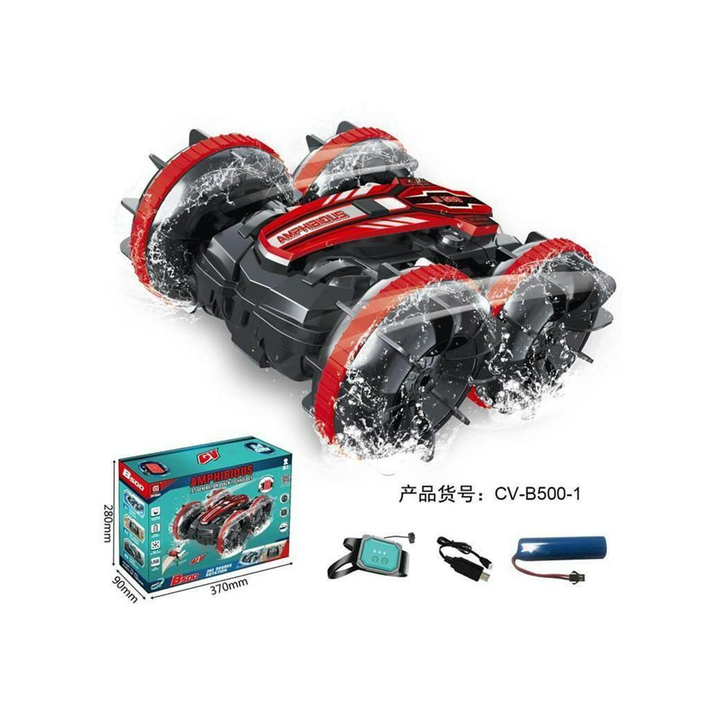 Amphibious Stunt Car Remote Control Car Mobil Amphibi Air dan darat