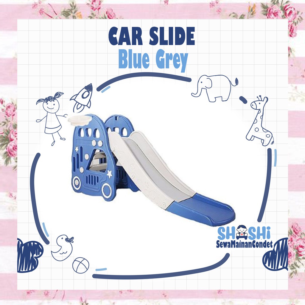 Sewa  Car Slide Blue Grey