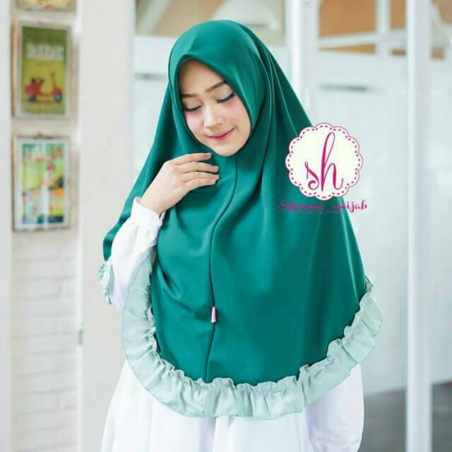 Khimar Kriwil Original by Sheema Hijab
