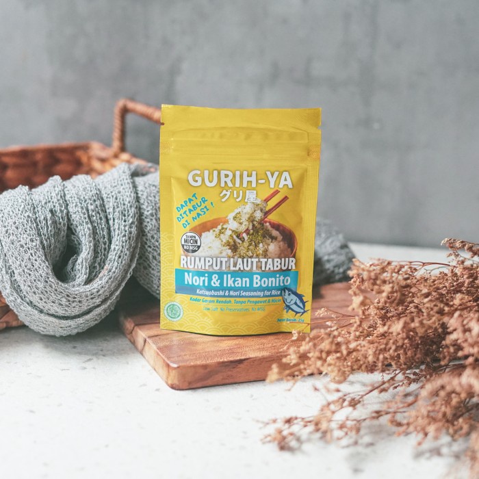 

Gurih-Ya Bonito Seaweed Pouch 25gr