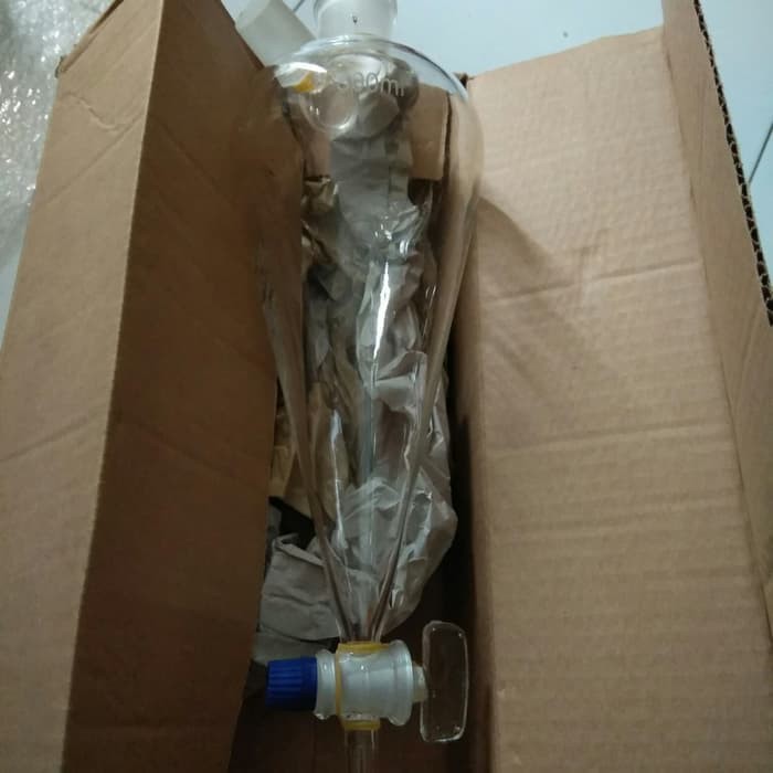 Kusus Hari Ini Corong Pisah 500Ml, Corong Pisah, Perlengkapan Alat Laboratorium Bagus