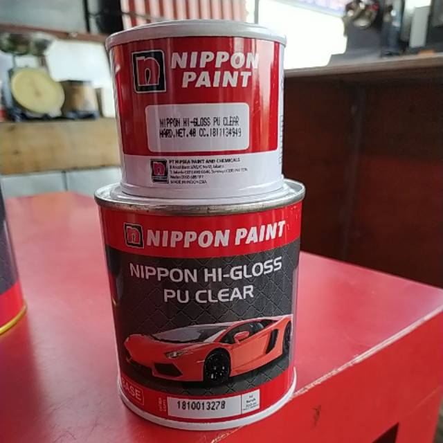 

Nippon HI GLOSS PU CLEAR 1kg dan 200cc komplit