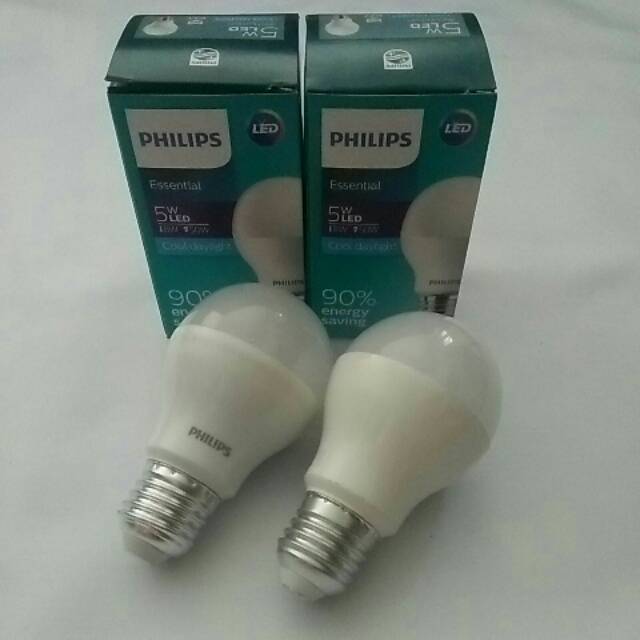 Lampu Philips LED 5 Watt Putih
