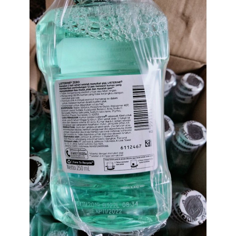 Listerine Coll Mint 250 ml.