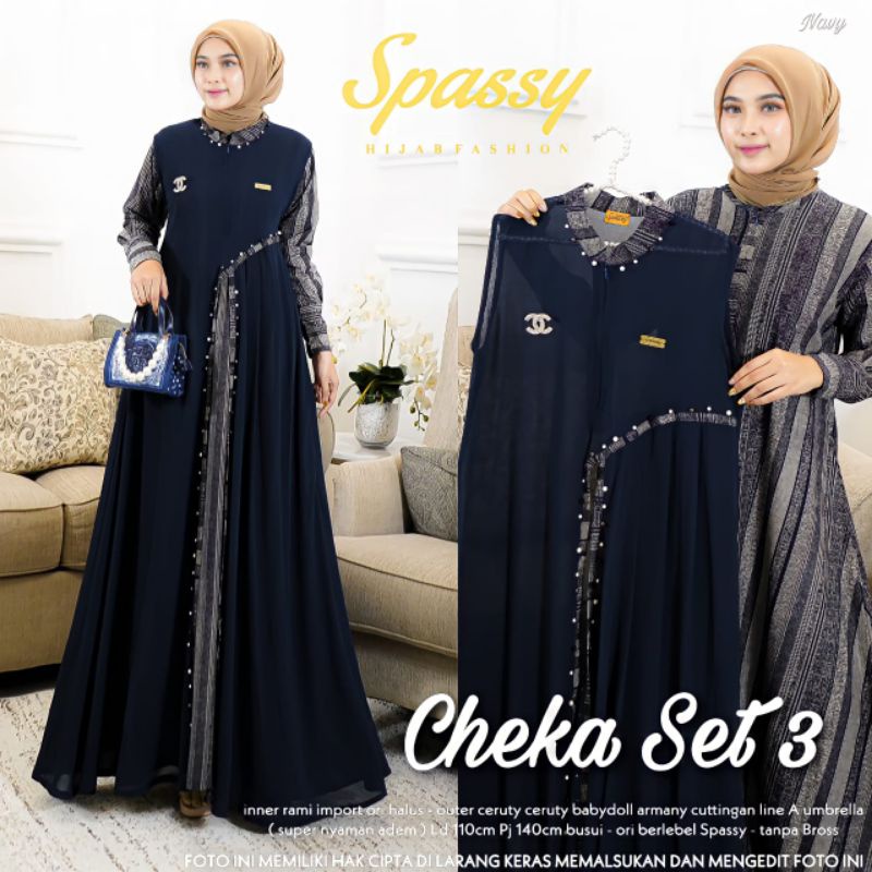 ✅(BISA COD) CHEKA SET #3 / BIORE SET ORIGINAL 100% BY SPASSY