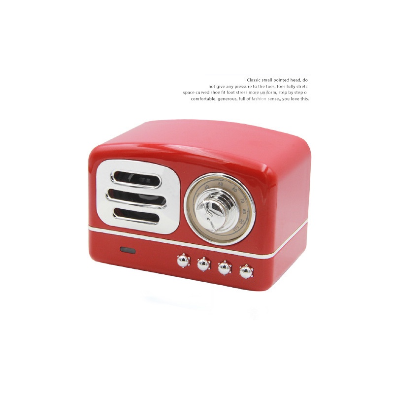 Speaker Bluetooth Vintage Retro Mini travelling size Classic vintage style Elegant &amp; Exquisite Cute Compact size very suitable for traveling Baru Retro Mini Speaker Nostalgia Hadiah Kreatif Hadiah Outdoor Portabel Kartu Subwoofer Bluetooth Audio