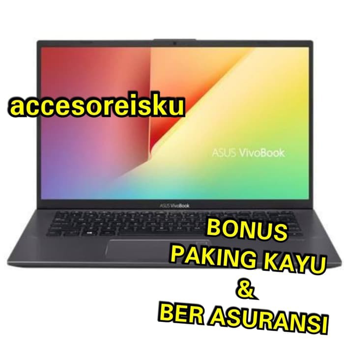 LAPTOP ASUS VIVOBOOK A412FA-INTEL CORE i3 8145U-RAM 4GB-SSD 512-PROMO MURAH SALE