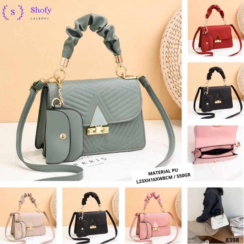 TAS SELEMPANG WANITA SLING BAG WANITA IMPORT MURAH 8398