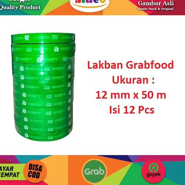 

[PRODUK S9NZW] Lakban Online Food / Orange Food / Green Food / Sayur 12 mm x 50 m - 12 Pcs GLR