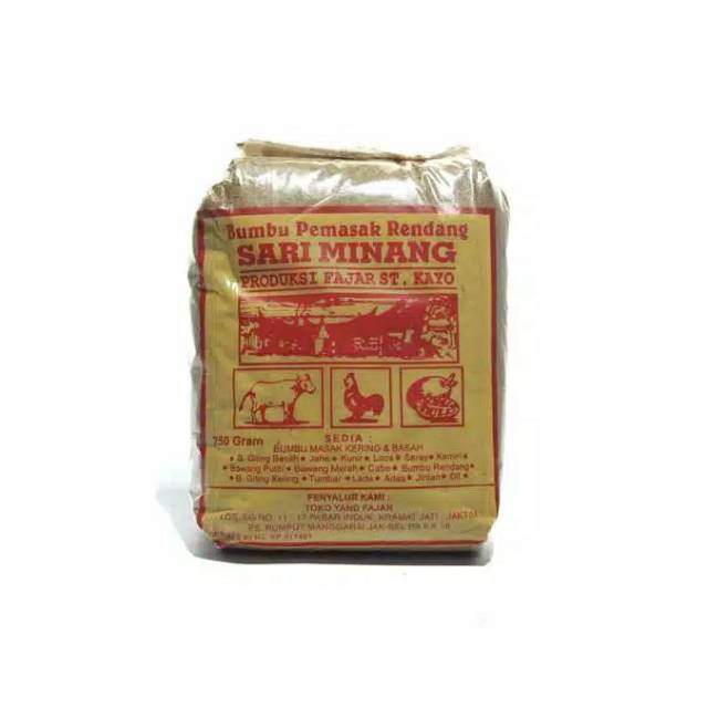 

Sari minang bumbu masak sebaguna